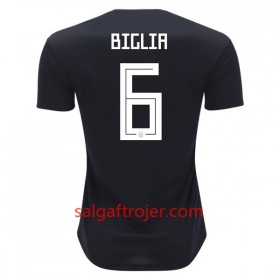 Argentina Fodboldtrøjer Biglia 6 Udebanesæt VM 2018